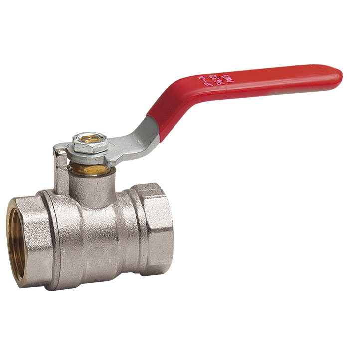 Full port brass ball valve PN25, lever handle version (Fig. 330) and butterfly handle version (Fig. 330F)