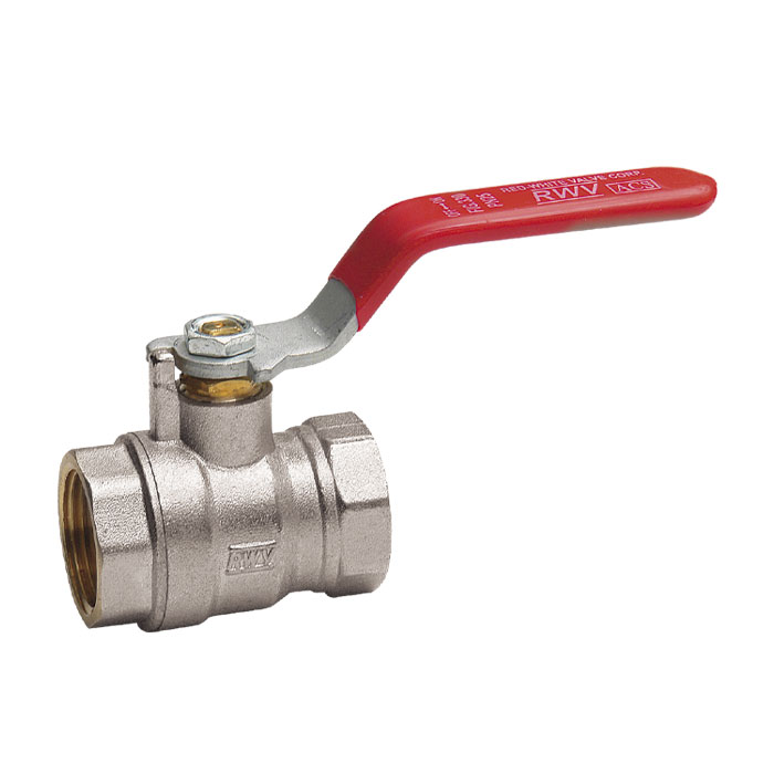 Full port brass ball valve PN25, lever handle version (Fig. 330) and butterfly handle version (Fig. 330F)