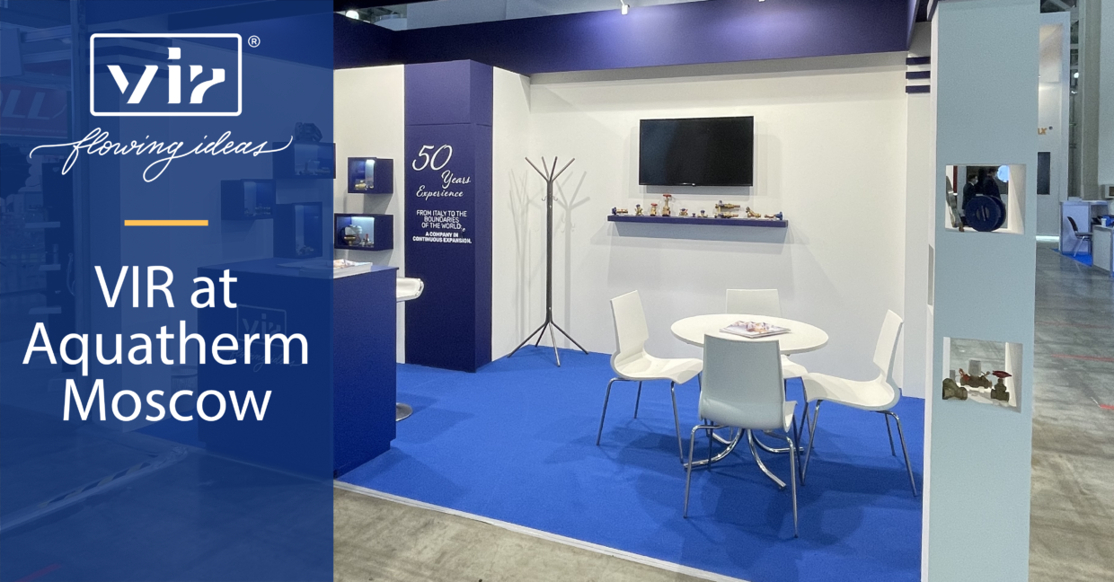 We are at Aquatherm in Moscow until February 18th - VIR